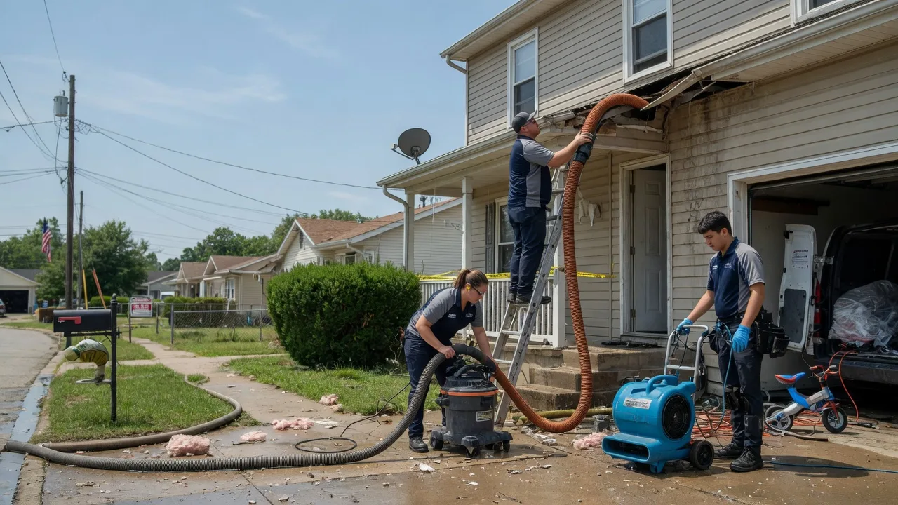 Water Damage Restoration in Bellflower, MO near me